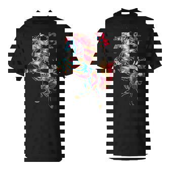 Chinese Zodiac Horse Sign Lunar New Year Astrology Art T-Shirt | Mazezy