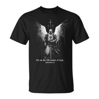 Christian Knight Templar Crusader Warrior Catholic Women T-Shirt | Mazezy