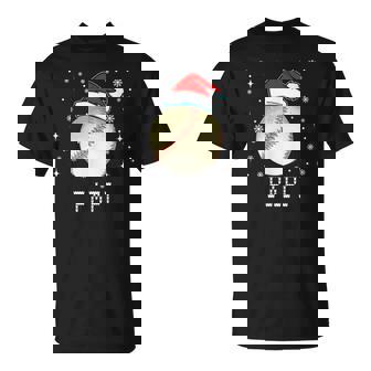 Christmas Baseball Papi Xmas Santa Hat Kids Boys T-Shirt | Mazezy