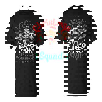 Christmas Cheer Squad Cheerleading Santa Cheerleader Xmas T-Shirt | Mazezy
