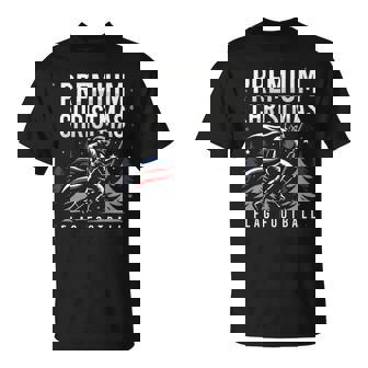 Christmas Flag Football Players Holiday T-Shirt | Mazezy