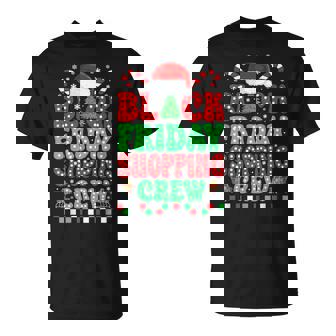 Christmas Friday Shopping Crew Family Matching Xmas T-Shirt | Mazezy