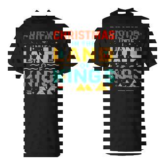 Christmas In The Land Of Kings Ancient Egypt Holiday T-Shirt | Mazezy