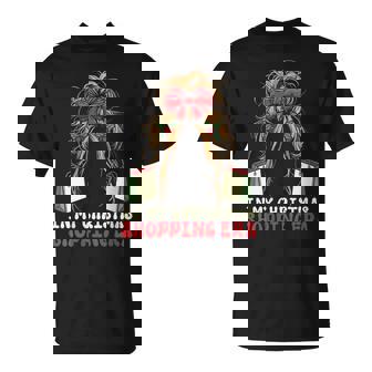 In My Christmas Shopping Era Cute Groovy Xmas T-Shirt | Mazezy