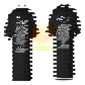 Classic Turkey Cow Moo Moo Thanksgiving T-Shirt | Mazezy