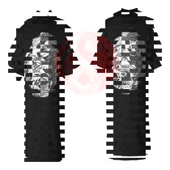 Cobra And Crane Yin And Yang Chi-Gong Tai-Chi Yoga Qi Gong T-Shirt | Mazezy