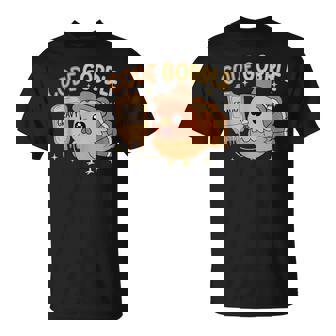 Code Gobble Turkey Cute Rn Cna Er Ed Nurse Thanksgiving T-Shirt | Seseable UK