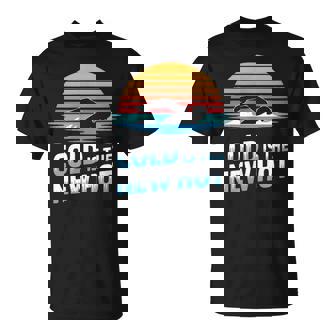 Cold Is The New Hot Swimming Sunset T-Shirt | Mazezy