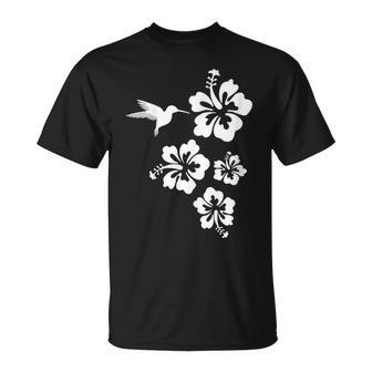 Colibri Fleurs D'hibiscus Hommes S Enfants Hibiscus T-Shirt - Cadeauxyz