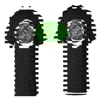 Collard Greens Food Cozy DIY Easy Thanksgiving Costume T-Shirt | Mazezy