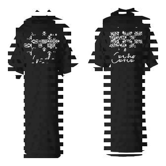 Colorado Snowflakes Snow Winter Skiing Skating Vacation Tank Top T-Shirt | Mazezy