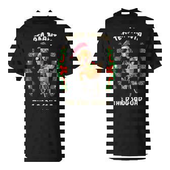 Colorful Christmas For Dachshund Owners T-Shirt | Mazezy