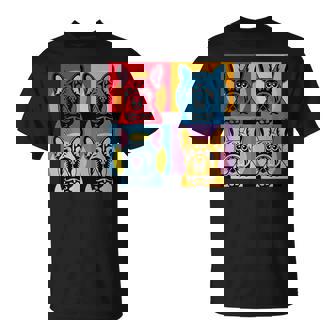 Colorful French Bulldog Pop Art Men Women T-Shirt | Mazezy