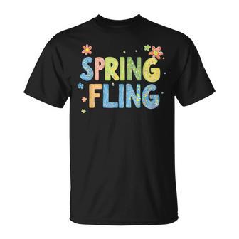 Colorful Spring Fling Costume For Blooming Season T-Shirt - Thegiftio