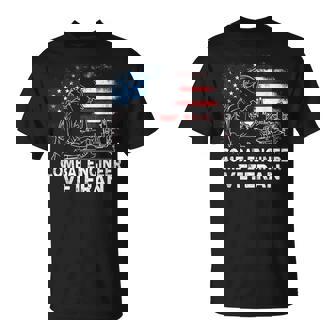 Combat Engineer Veteran Engineering Veteran's Day T-Shirt | Mazezy