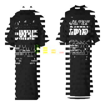 Comptable Cadeau Humoristique Comptabilité T-Shirt - Cadeauxyz