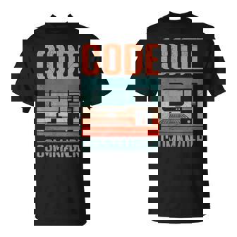 Computer Science Code Commander Nerd Computer Science T-Shirt | Mazezy