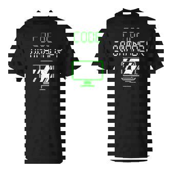 Computer Science Coder Commander Coder T-Shirt | Mazezy
