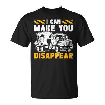 Concrete Finisher Concrete Construction Work Small T-Shirt - Thegiftio UK