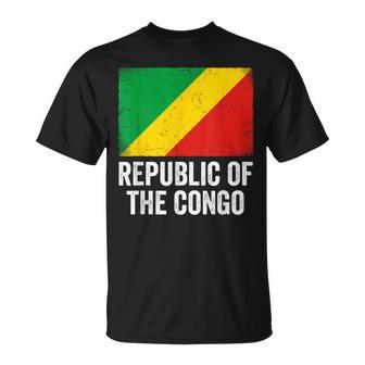 Congolese Flag Republic Of The Congo T-Shirt | Mazezy