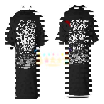 Cookie Baking Crew Holiday Squad Gingerbread Christmas T-Shirt - Monsterry