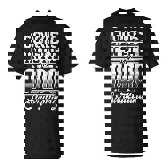 Cookies Inspire My Audio Storytelling Podcaster T-Shirt | Mazezy