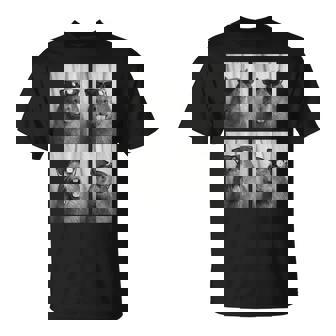 Cool Capybara With Sunglasses PhotoBooth Rodent Animal T-Shirt | Mazezy