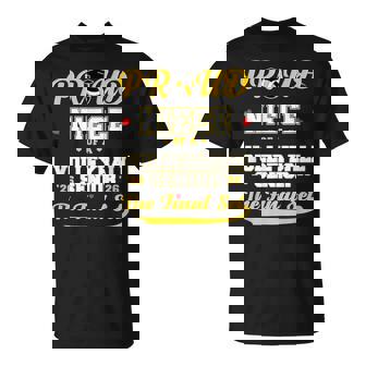 Cool Family '26 Graduation Volleyball Player Niece T-Shirt | Mazezy