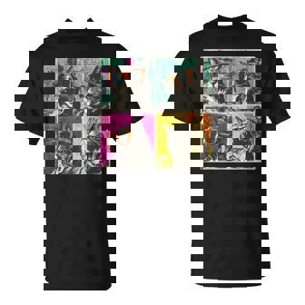 Cool Graffiti Cat Pop Art Photobooth Selfie Streetwear T-Shirt | Mazezy