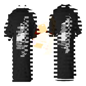 Cool Guinea Pig Bouldering Rock Climbing T-Shirt | Mazezy