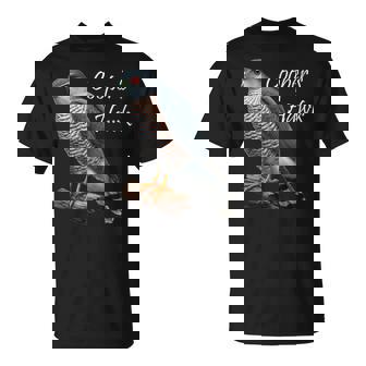 Coopers Hawk Perched On Branch T-Shirt | Mazezy