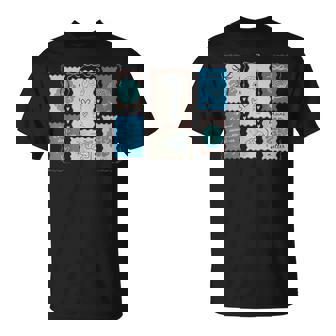 Coquette Stamp Anatomy Brain Forensic Science Neuro Nurse T-Shirt | Mazezy