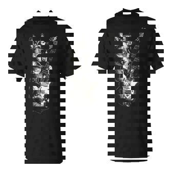 Corgi Guitar T-Shirt | Seseable FR