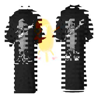 Corn Dog Dabbing T-Shirt - Monsterry