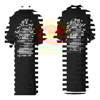 Costa Rica Squad 2026 Retro Beach Friends Trip Matching T-Shirt - Monsterry
