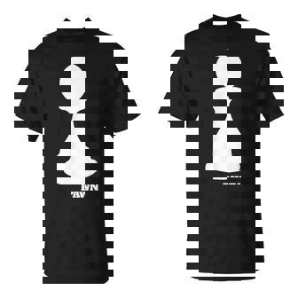 Costume De Pion Jeu D'échecs Cadeau Pour Joueur D'échecs Blanc T-Shirt - Cadeauxyz