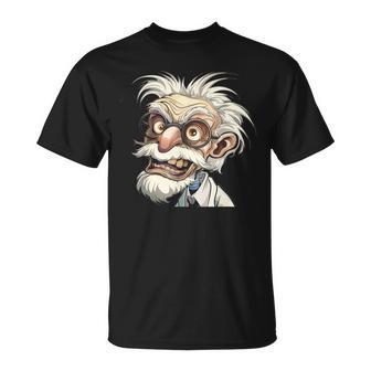 Costume De Professeur Fou Pour Les Amateurs Decientifiques Fous T-Shirt - Cadeauxyz