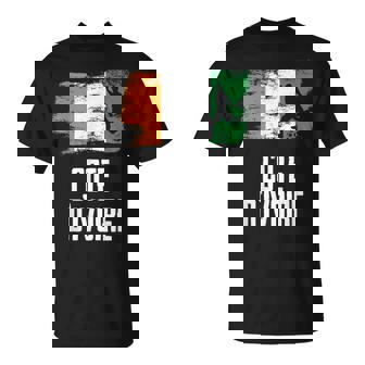 Cote D'Ivoire Flag Jersey Cote D'Ivoire Soccer Team T-Shirt | Mazezy