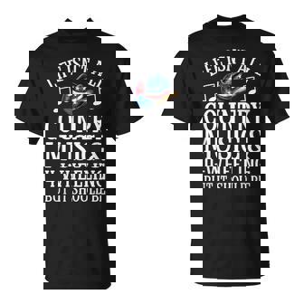 Country Music And 4-Wheeling Country Music T-Shirt | Mazezy