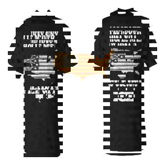 I Like My Country Like I Like My Tea Filled With Ice Trump T-Shirt - Monsterry