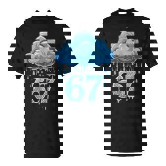 Couple White Clouds Rain Drop 67 Costume T-Shirt - Thegiftio