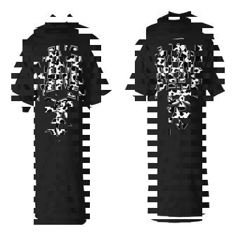 Cow Mama Birthday Family Matching Coquette Bow Boy Girl Farm T-Shirt - Thegiftio