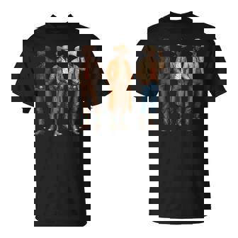 Cowboy Western Rodeo Melanin Heritage Texas Pride T-Shirt | Mazezy