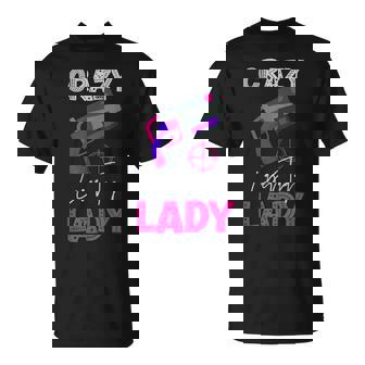 Crazy Laser Tag Lady Arena Team Battle Women T-Shirt | Mazezy