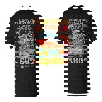 Cruise Squad 2025 Thanksgiving Autumn Cruise Ship As Turkey T-Shirt - Thegiftio