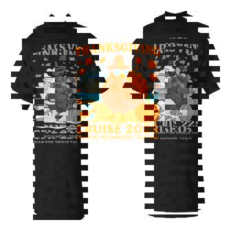 Cruise Squad 2025 Thanksgiving Autumn Cruise Ship As Turkey T-Shirt | Seseable CA