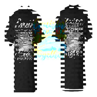 Cruisin Through Life Together Husband And Wife Cruise Couple T-Shirt - Thegiftio