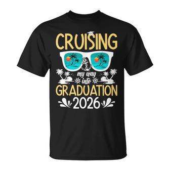 Cruising Into Graduation Cruise 2026 Graduate Cruise Trip T-Shirt - Thegiftio UK