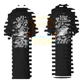 Cruising Into The New Year 2026 Happy New Year 2026 T-Shirt | Mazezy