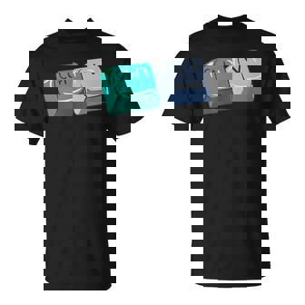 Ctrl Copiar Pegar Control Divertido Pareja Padre Niño Meme Camiseta unisex - Regaloses